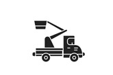 Cherry Picker Truck